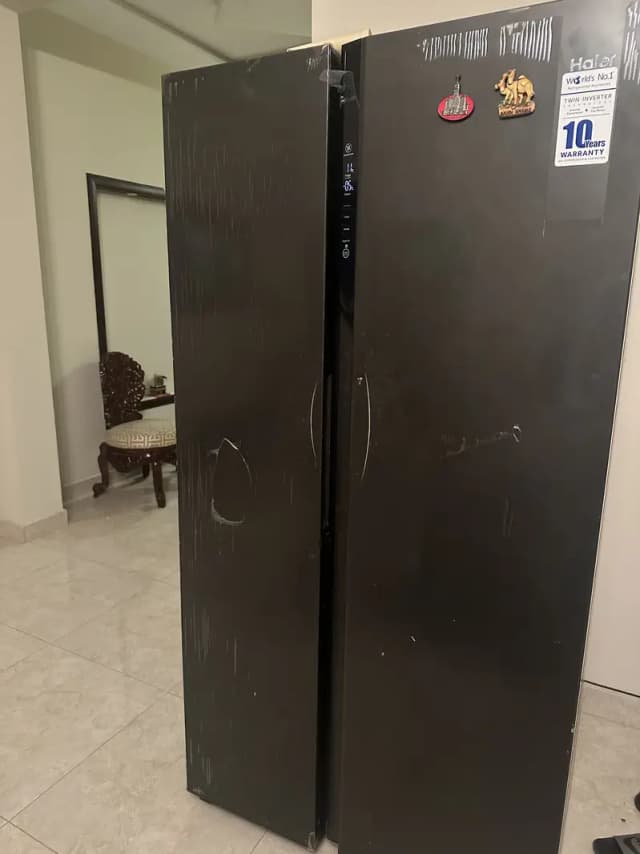 Haier double door fridge for sale