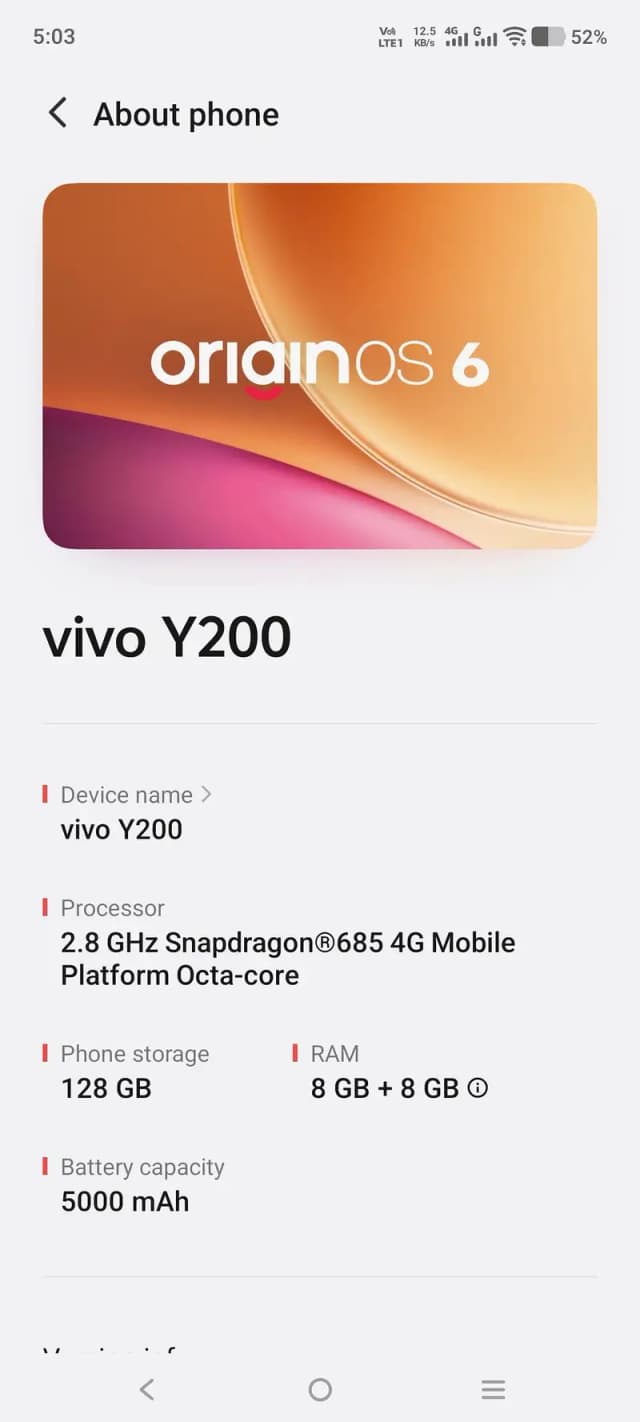 Vivo Y200