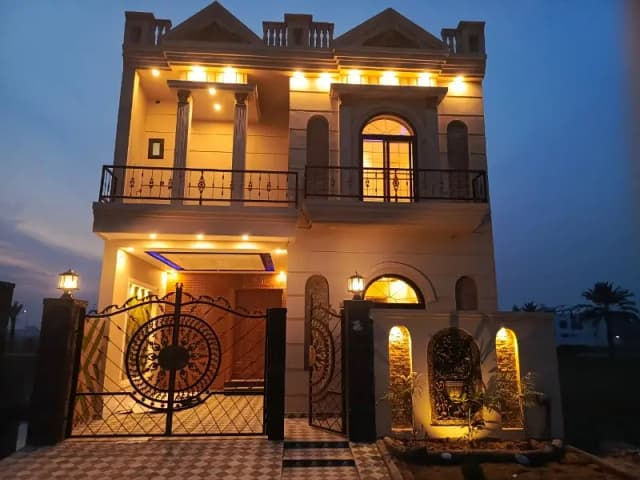 5 Marla House For Sale A Ext Facing Park
