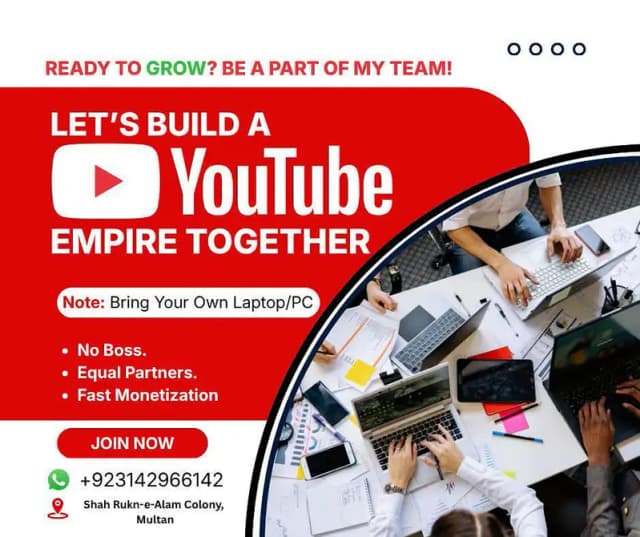 Hiring YouTube Automation Team