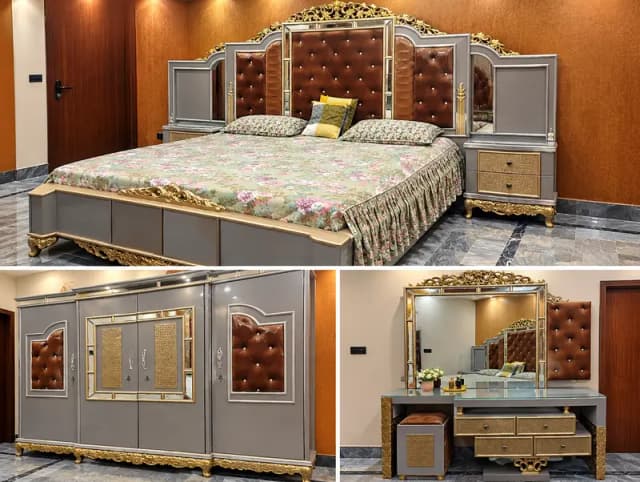 Bedroom Set/Bed Set,/Double Bed/ King Size Bed/Complete Bedroom Set