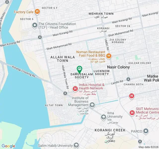 First Floor Available In Dar-Us-Salam Society