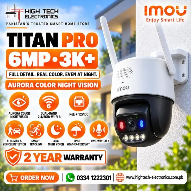 IMOU Titan Pro 6MP with Two year warranty