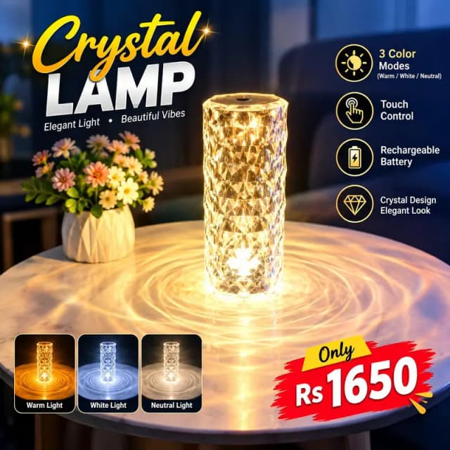 Crystal lamp