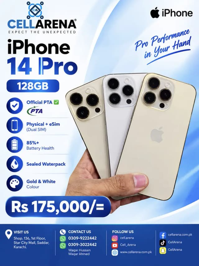 APPLE IPHONE 14 PRO - CELLARENA