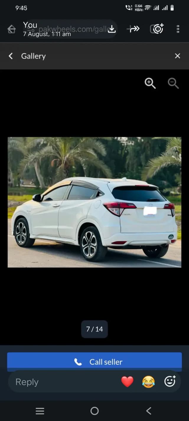 Honda Vezel 2016