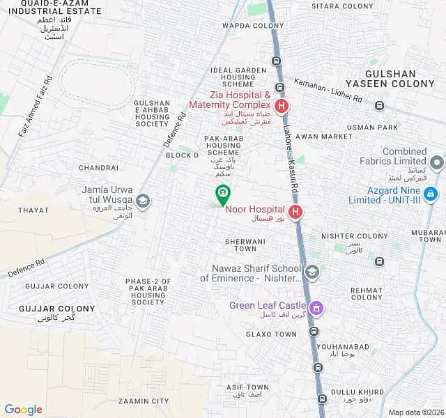 5 Marla Residential Plot Available For Sale In Vital Homes AA If You Hurry