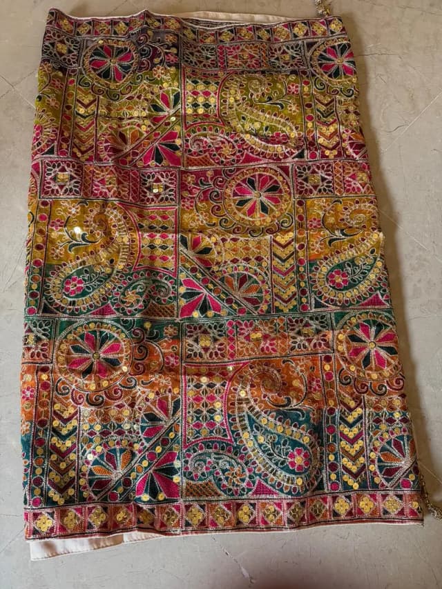 trending bridal dupata