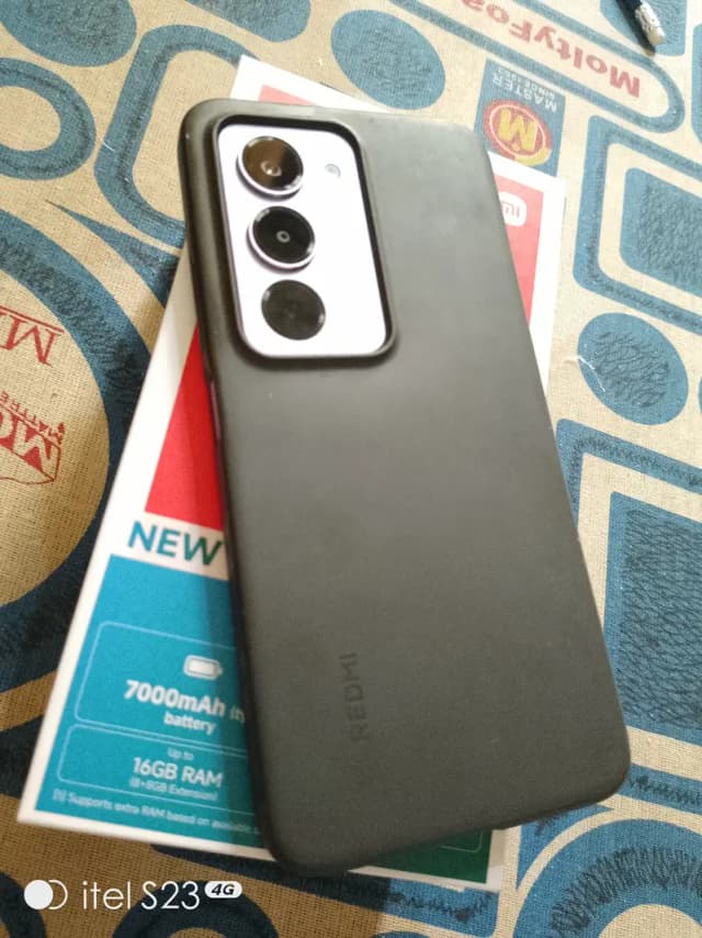 Beautiful sandy purple Xiaomi Redmi 15