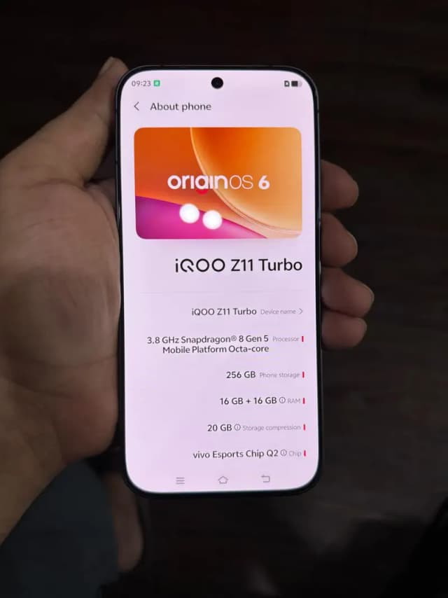 Vivo iQOO Z11 Turbo 16/256 GB Official PTA
