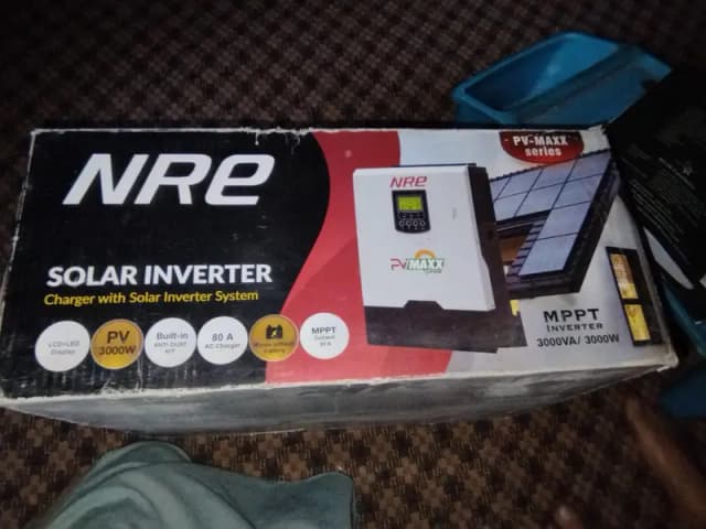 NRE Solar MPPT Inverter PV MAXX Series 3000W/3000VA
