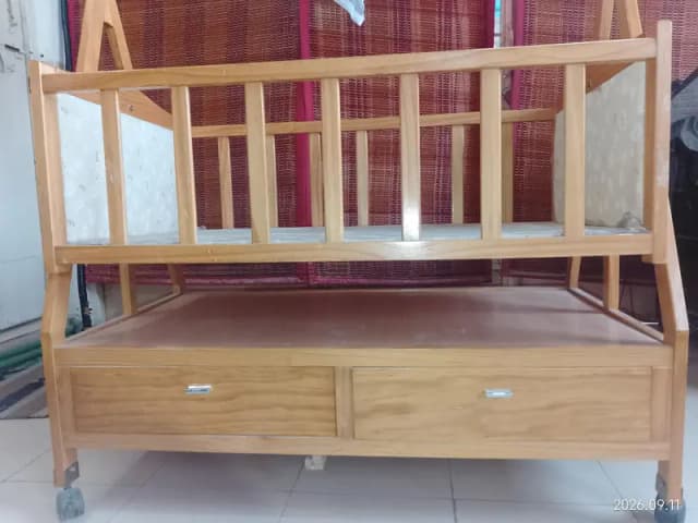 new condition baby cot. . with box