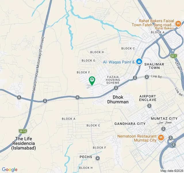 10 marla corner plot for sale in block E fazaia housing Tarnol