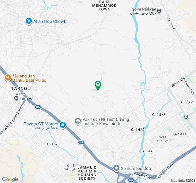 Prime Location F-14/1 Residential Plot Sized 10 Marla For sale