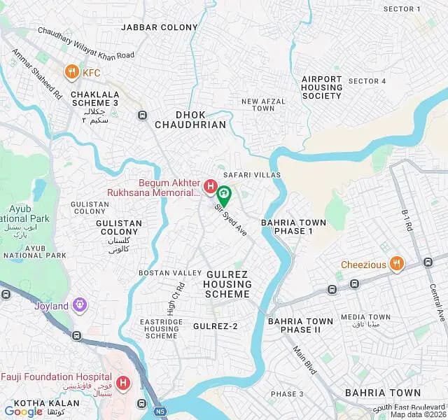 Prime Location 10 Marla Office For rent In Gulraiz Housing Society Phase 6 Rawalpindi
