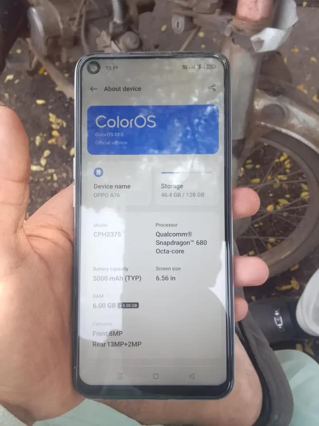 OPPO A76