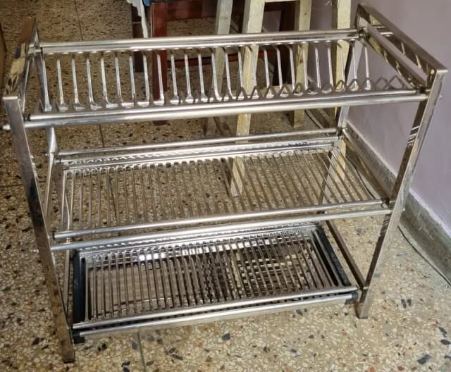 Premium Stainless Steel Dish Drying Rack (Like New)