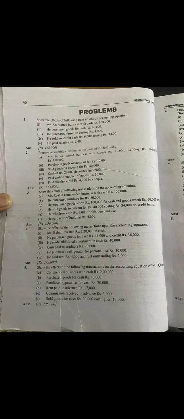 accounting tuition, accounting notes, commerce tuition