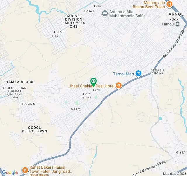 1 KANAL PLOT FOR SALE IN MULTI F-17/3 ISLAMABAD ALL FACILITY AVAILABLE CDA PPROVED SECTOR MPCHS