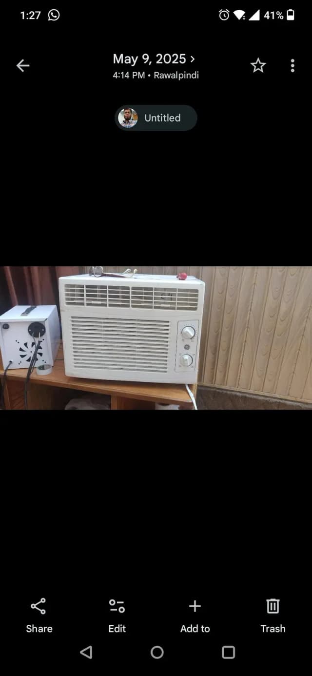 General Electric small cabin ac