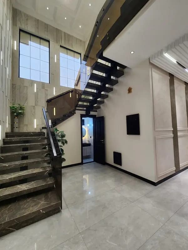 16 Marla Brand New Luxery Style Double Storey English Style House Available For Sale In Johertown Lahore By Fast Property Services Lahore It'S Modified Specious House