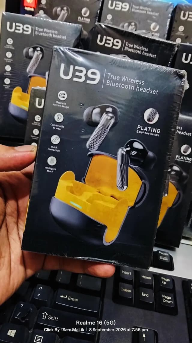 100% Original U39 Earbuds At Wholesale Rate