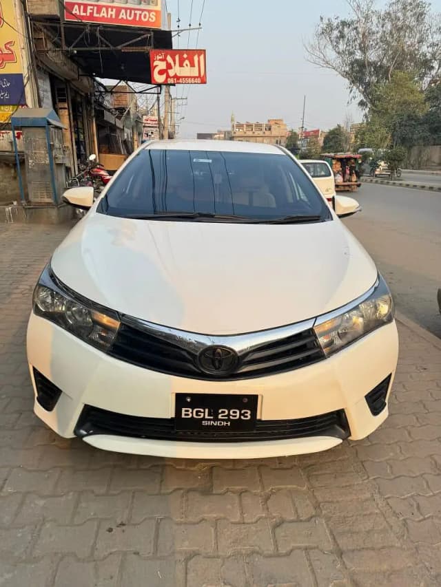 Toyota Corolla Altis 2016 model