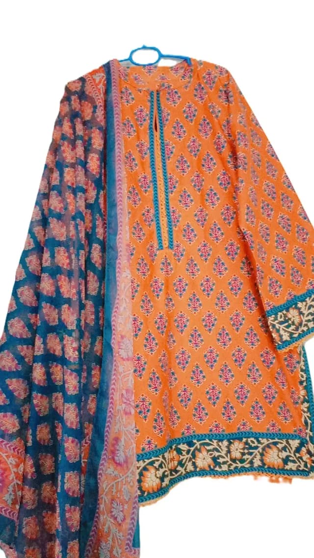 LimeLight Kurta Shalwaar Dupata Stiched Eastern