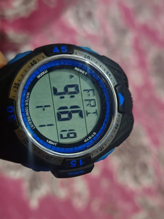 Diving watch - Blue & Orange Spearfishing/ Diving 100m/328Feet