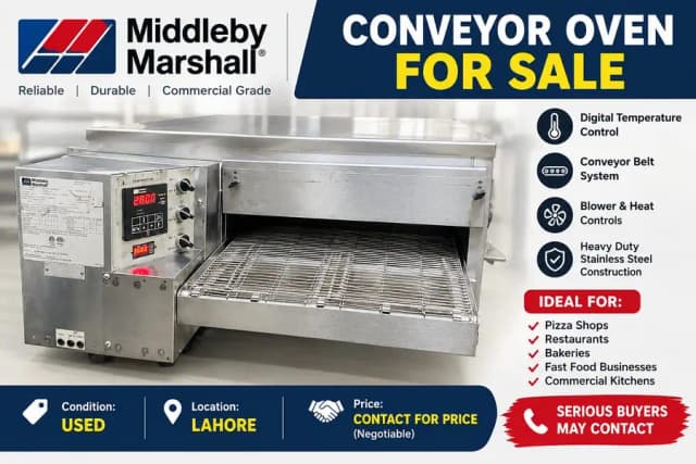 Middleby marshal | conveyor | oven | 18 inch belt | made in USA