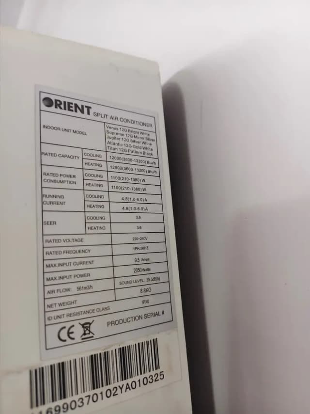 Orient 1 ton used excellent condition