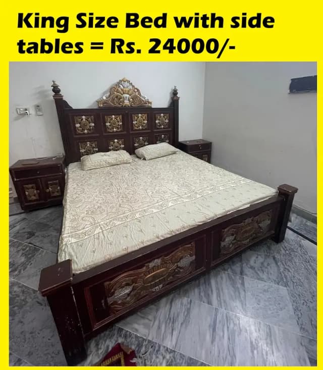 Bed Sofa Table Sale Urgent due to home shift