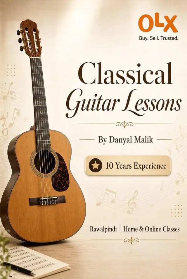 Guitar Lessons In Rawalpindi | Expert Teacher