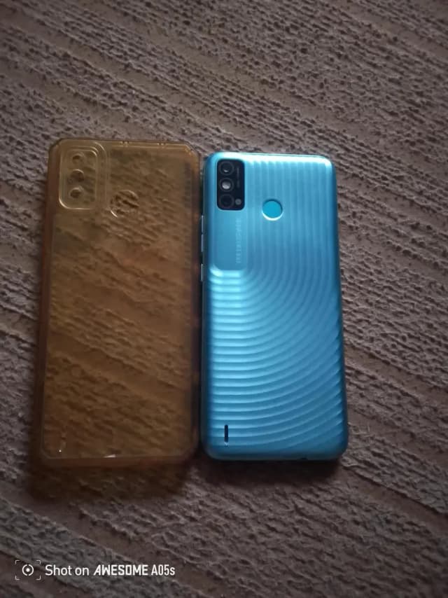 Tecno Spark 6 Go All accessories complete with Box.