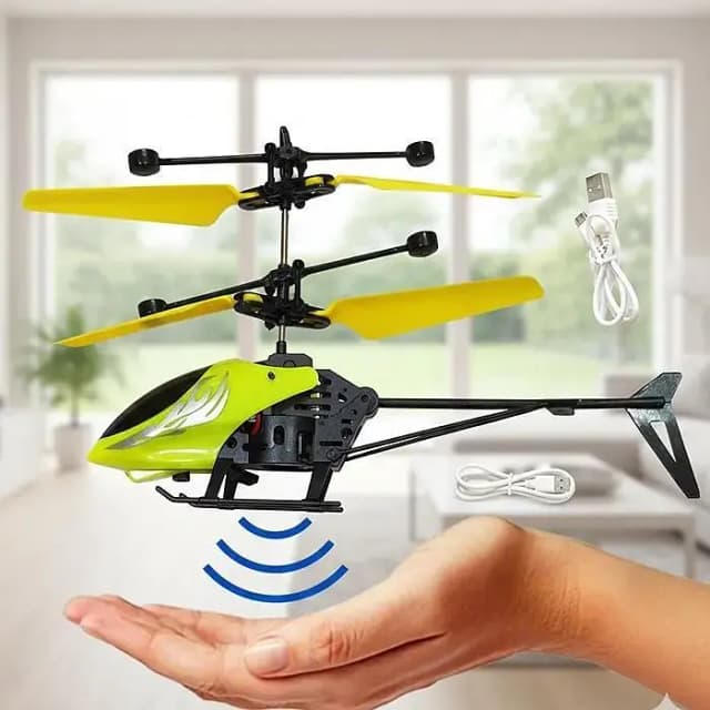 Sensor-Controlled Helicopter Toy for Kids