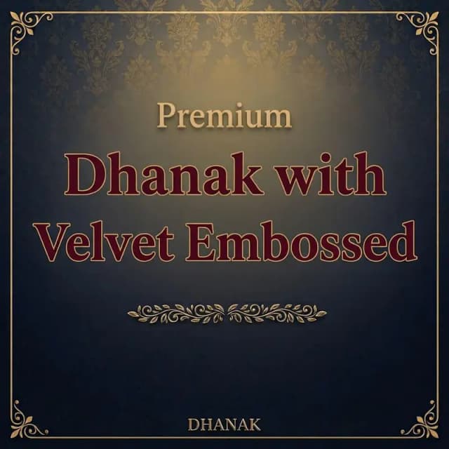 Fabric Premium quality Dhanak embroidery 3pc suit