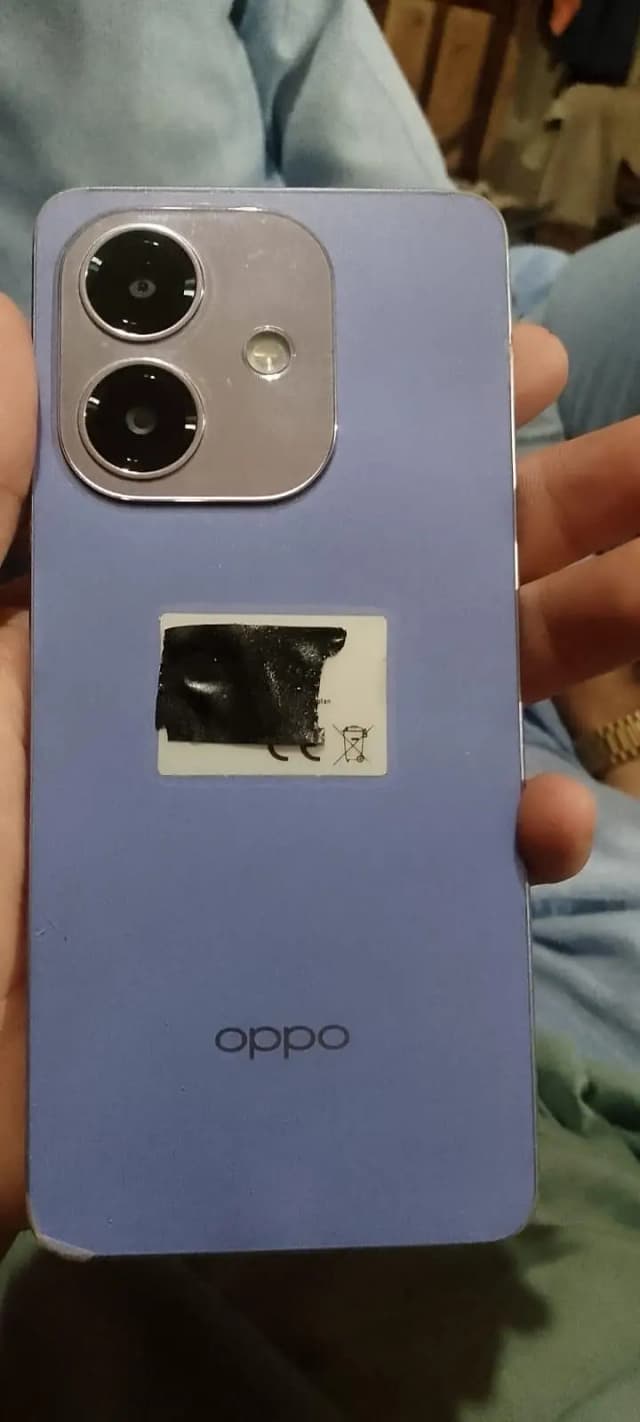 OPPO A5i with box and charge 45w New mobile hen