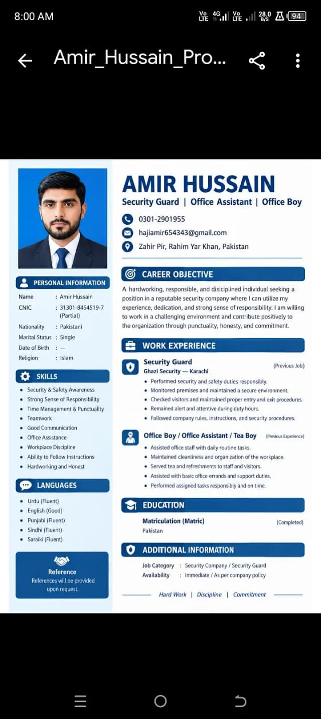 koi bhi job chahiye. .