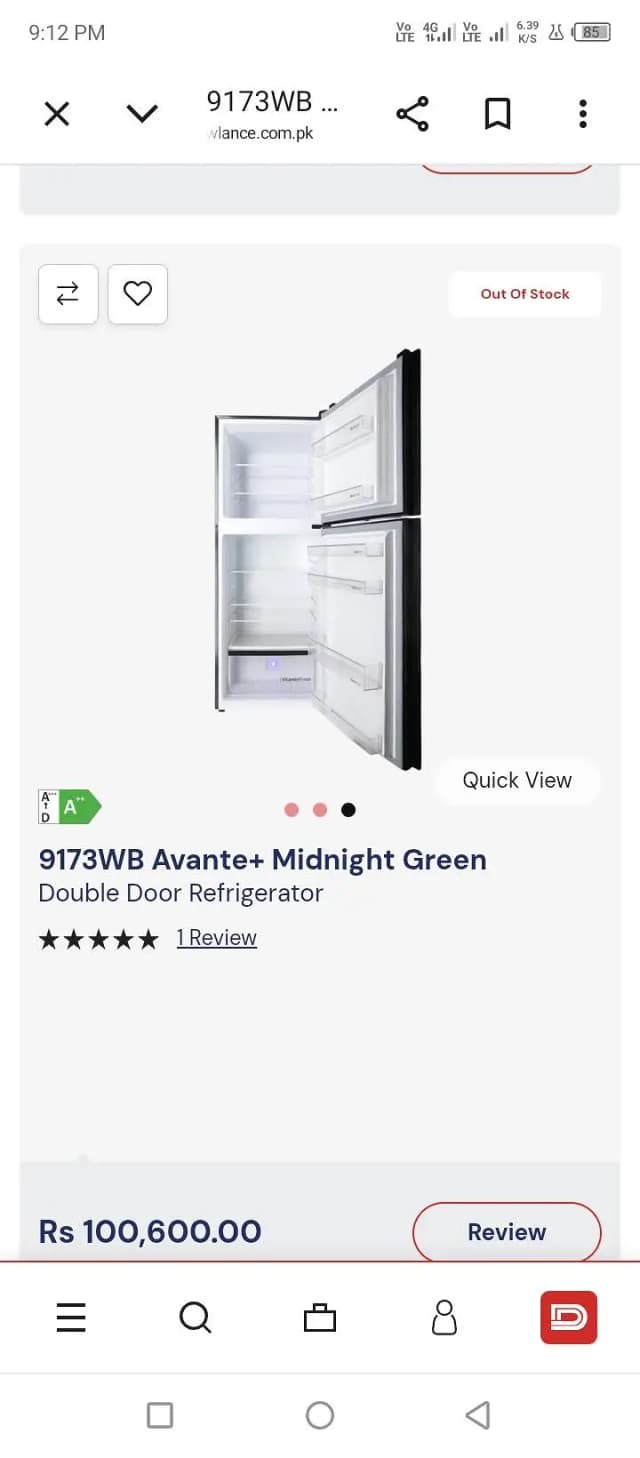 Brand New Dawlance  Fridge / Refrigerator for sale
