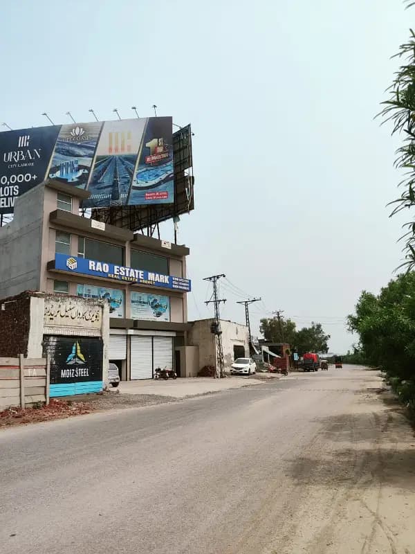 6 Marla Warehouse On Ring Road'S Service Road Near Jamu Stop Next To DHA Phase 8 V Block