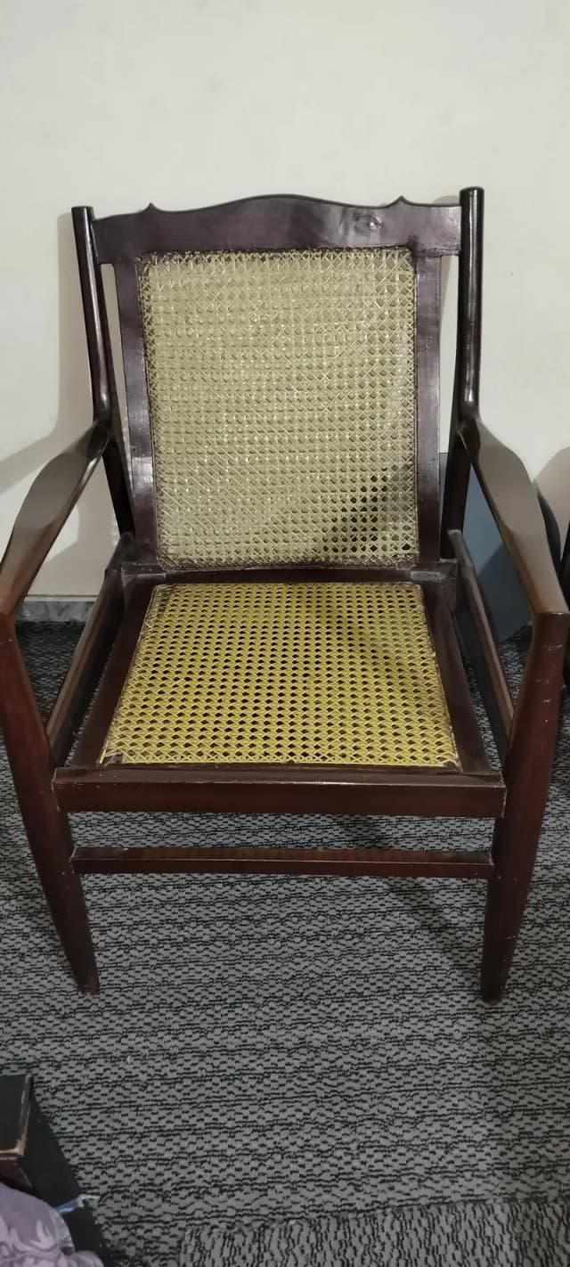 Pure Wooden Chairs 5 Set