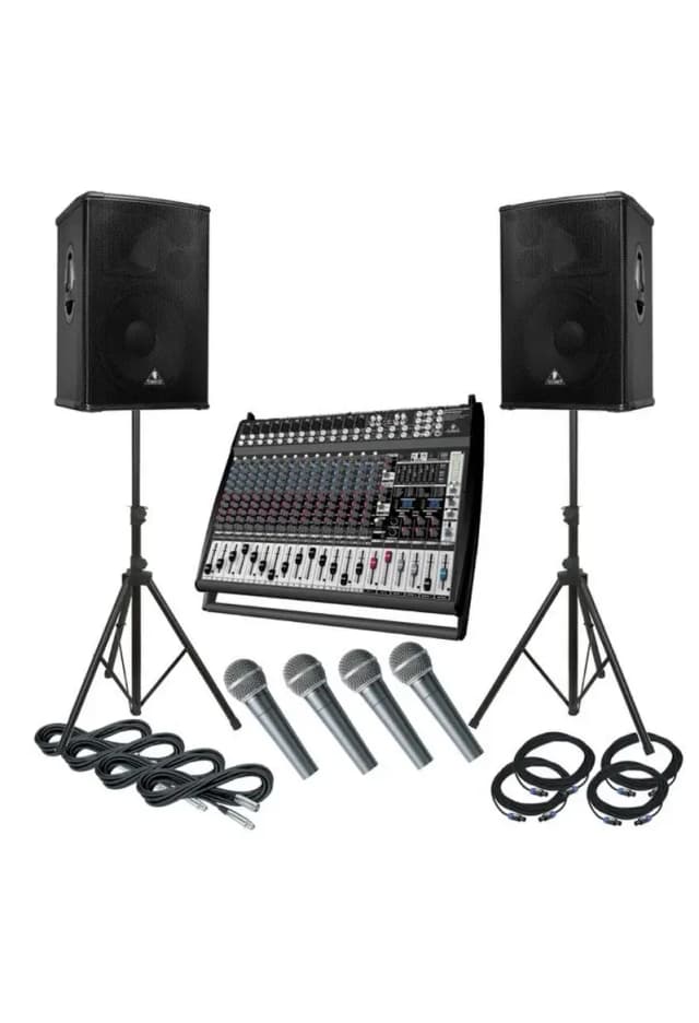 Sound System, Multimedia Projector, Projection Screen