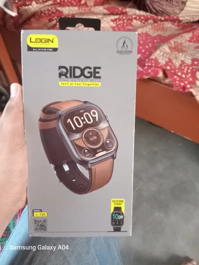 Login l120 ridge smartwatch 3d