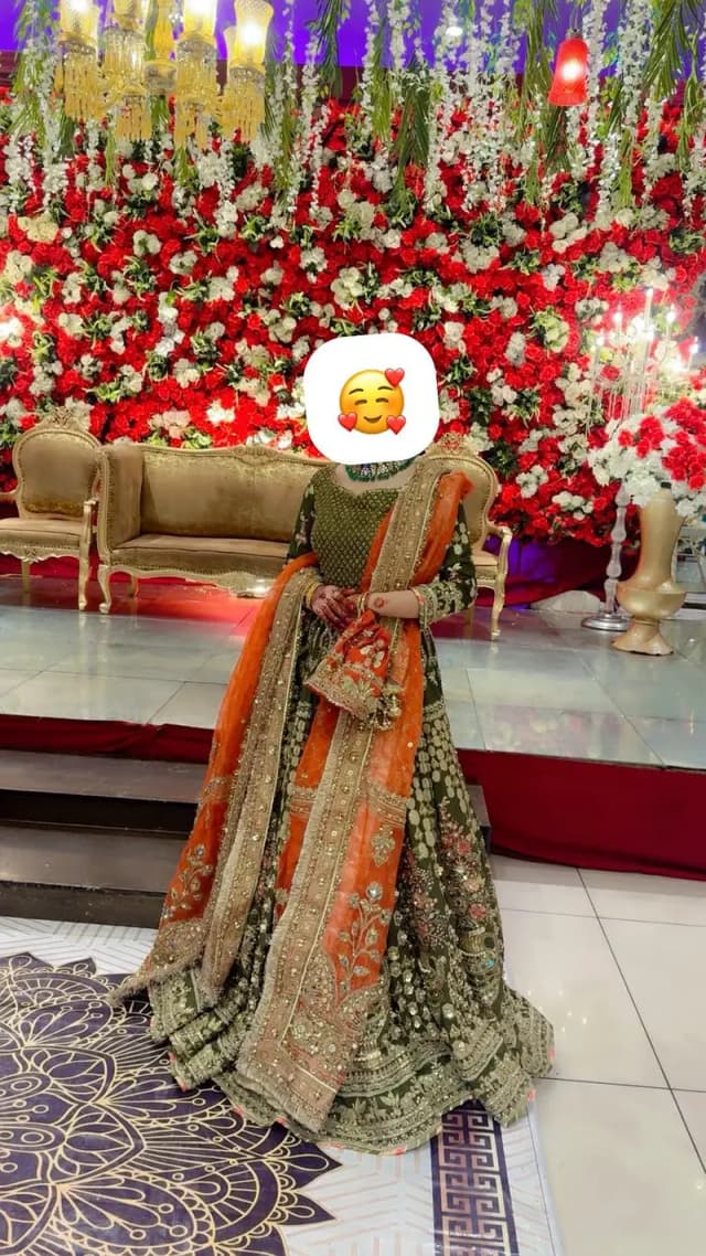 MNR mehandi dress