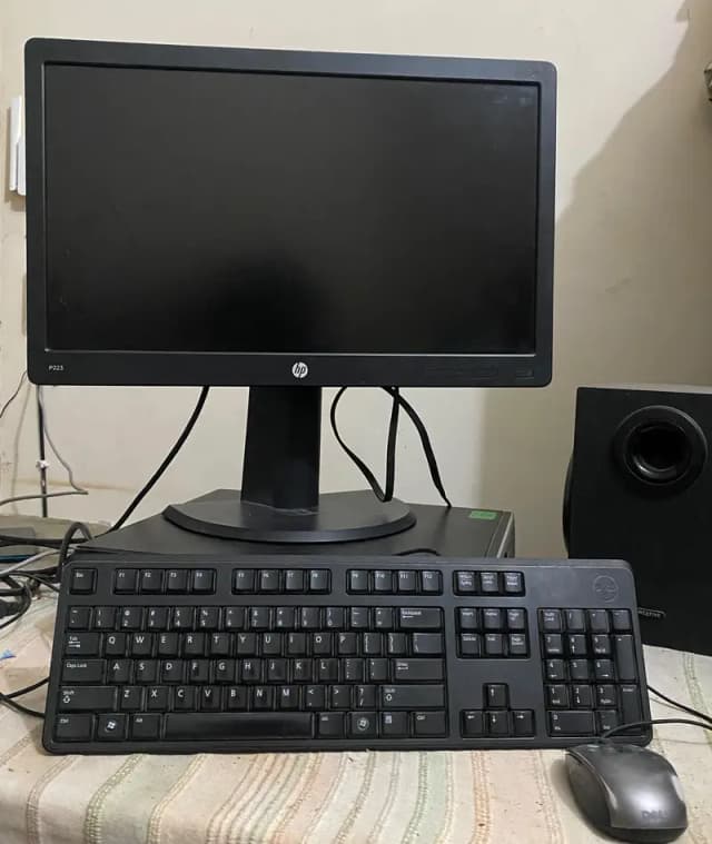 HP Core i5 3rd Generation Desktop + 21.5" LED For Sale