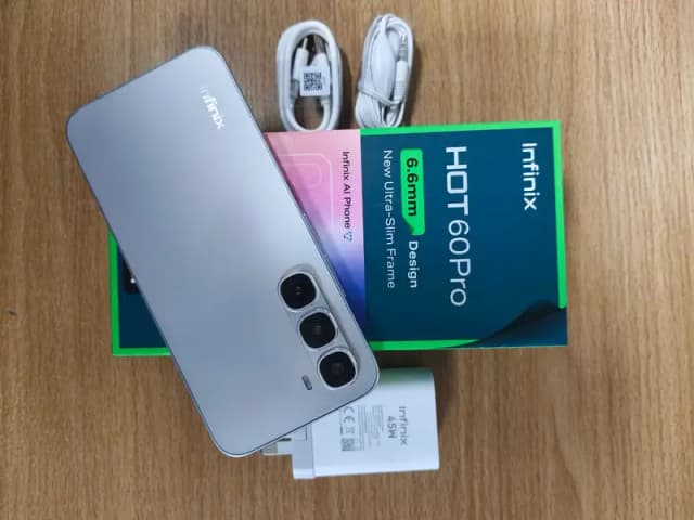 Infinix Hot 60 Pro Just box open for checkink