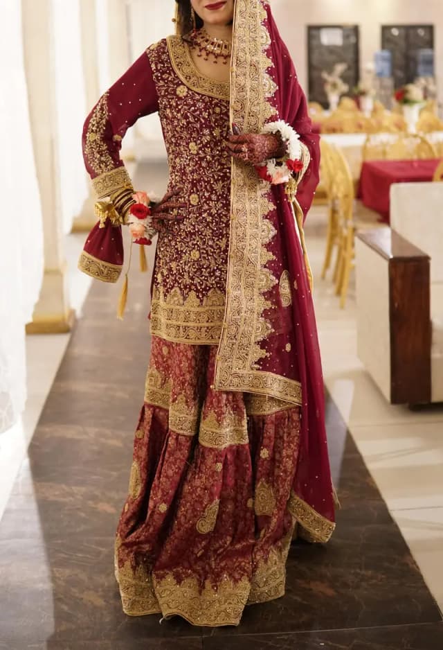 Bridal Dress/Valima dress/Dulhan Dress/Baraat Lehenga/Maxi