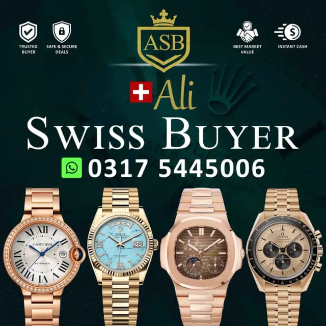 WATCH BUYER - Rolex Omega Cartier Frederique Constant Audemars Piguet