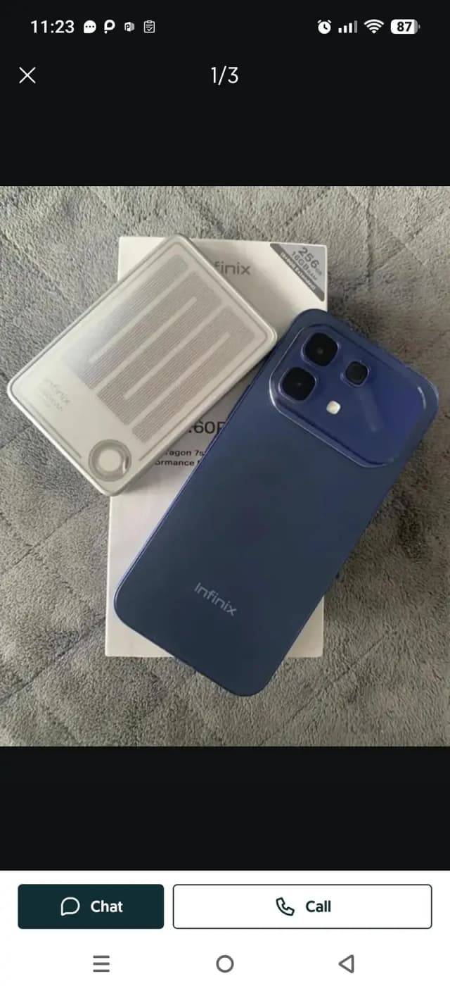 Infinix Note 60 Pro — Full Box + Power Bank