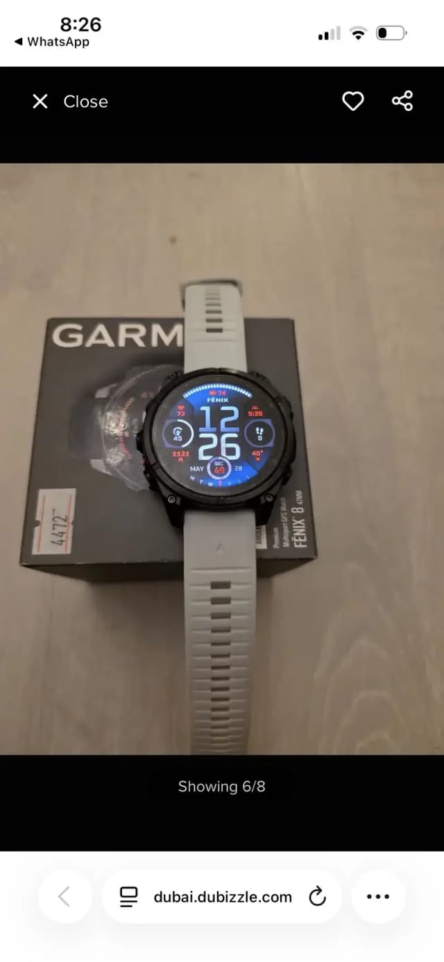 Garmin Fenix 8 AMOLED 47mm